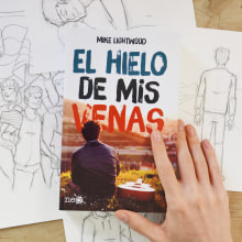 Ilustraciones "EL HIELO DE MIS VENAS". Ilustração tradicional projeto de Hugo Diaz González - 15.02.2017