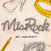 Diseño gráfico en Mia Rock Shoes. Graphic Design project by Adrián Arques - 10.03.2017