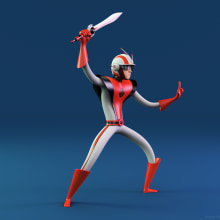 Senshi / 戦士. Un proyecto de Diseño, Ilustración tradicional y 3D de Rafael Carmona - 03.12.2013