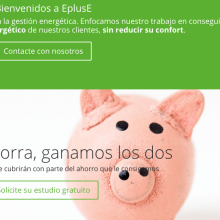 Desarrollo web EplusE Gestores Energéticos. Web Design, and Web Development project by Jesús Villalta - 06.04.2016