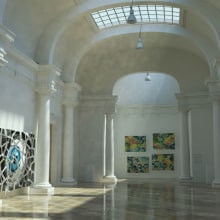 Museo del Carmen, Valencia.. 3D, Arquitetura, Arquitetura da informação, Pós-produção fotográfica, e VFX projeto de Miguel Angel Calvo - 10.05.2016