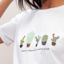Home is where your cactus pricks. Moda projeto de Irene Cabrera - 05.10.2017