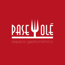 Branding - PaseYolé, espacio gastronómico Ein Projekt aus dem Bereich Br, ing und Identität und Grafikdesign von Mark Zednan - 09.10.2017