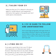 Common CV mistakes and how to avoid them. Een project van Grafisch ontwerp van carlosvalcarcel - 10.10.2017