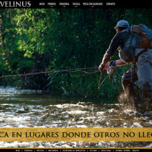 Diseño web Salvelinus. Un proyecto de UX / UI y Diseño Web de Sara Serrano - 01.08.2013