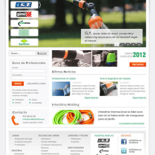 Diseño web Interdima. Un proyecto de UX / UI y Diseño Web de Sara Serrano - 08.02.2012