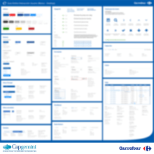 Sistema de diseño para Carrefour. Un proyecto de UX / UI, Diseño Web y Desarrollo Web de Sara Serrano - 11.10.2015