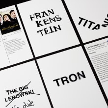 Type movie posters. Un proyecto de Diseño gráfico y Tipografía de Oscar Cobo Mas - 11.10.2017