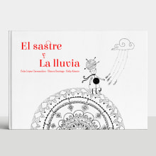 El sastre y la lluvia. Traditional illustration, Editorial Design, and Education project by Kelly Abanto - 10.11.2017