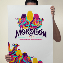 Moroleón Feria 2017. Traditional illustration, Br, ing, Identit, and Lettering project by KIDE Cristian D. - 10.13.2017