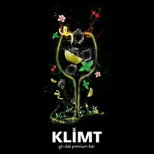 Klimt Cartas de coctelería. Ilustração tradicional, Design editorial, Design gráfico, e Design de iluminação projeto de Chamadoira - 07.07.2012