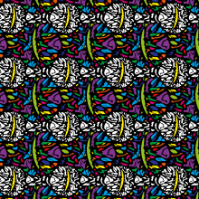 Abstract eye pattern. Een project van  Ontwerp, Traditionele illustratie,  Art direction, Mode, Grafisch ontwerp, Patroonontwerp y Vectorillustratie van María Rogles - 15.10.2017