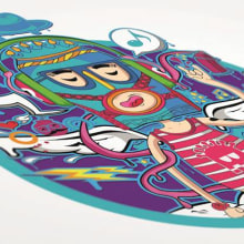 PACHA. Un projet de Illustration traditionnelle et Illustration vectorielle de Edison Palomo - 03.04.2014