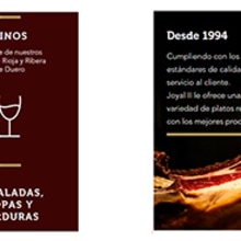 Restaurant Web Design. Un proyecto de Diseño gráfico y Diseño Web de Raquel Páramo - 19.10.2017