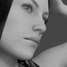 Female 3D model. Un proyecto de 3D de Enrique Matías Gómez - 22.10.2017