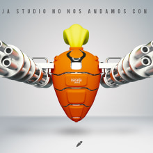 Naranja Studio. Design, and 3D project by neoduo_85 - 10.24.2015