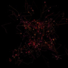 Collective Movement - Brownian motion. Un proyecto de 3D, Animación y Vídeo de Cesar Arroyo Noboa - 20.04.2017