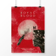Royal Blood Madrid 29/10/17. Un proyecto de Diseño gráfico de Noir Design - 25.10.2017