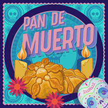 PAN DE MUERTO. Motion Graphics project by Carlos Alberto Rangel Hernandez - 10.26.2017