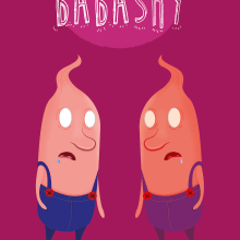 Babashy. Un proyecto de Diseño, Ilustración tradicional, Animación e Ilustración vectorial de Daniela Cardozo Carreño - 27.10.2017