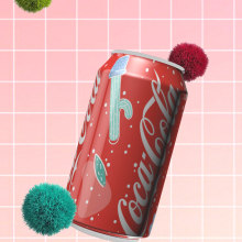 Coca Cola Ein Projekt aus dem Bereich 3D von Wendy Monroy - 25.10.2017