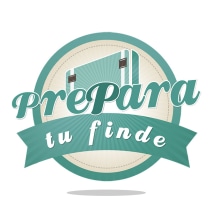 LOGO PREPARA TU FINDE. Un proyecto de Diseño gráfico e Ilustración vectorial de Carlos Vicente Aparici - 25.05.2014