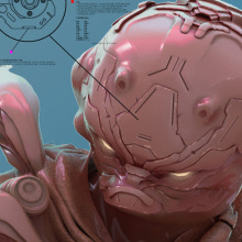 Soldado del futuro proyecto 2. Un projet de 3D de Dante R.D. - 31.10.2017