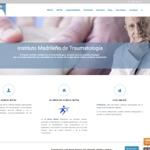 IMTRA, Instituto Madrileño de Traumatología. Web Development project by Dulce De-León Fernández - 10.31.2017