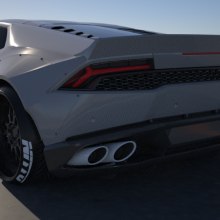 Lamborghini Huracan LB. Un proyecto de Diseño, 3D, Diseño de automoción, Diseño industrial y Diseño de producto de Diego Armas - 31.10.2017