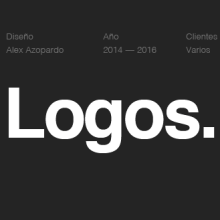 Logofolio. Un proyecto de Br e ing e Identidad de Alex Azopardo - 02.11.2017