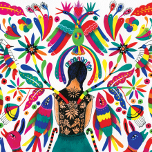 Agenda Frida 2018. Traditional illustration project by Ana Inés Castelli - 09.07.2017