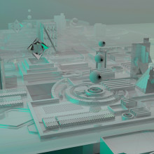  CITY 3D. Design, and 3D project by Carlos Giraldo Nakamura - 08.15.2016