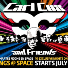 Carl Cox . Space Ibiza. Graphic Design project by paolanosbookings - 11.03.2003