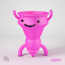 CUPPY. 3D projeto de Alicia Puyol - 07.11.2017