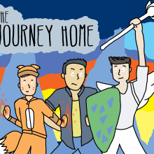 The Journey Home. Un proyecto de Ilustración tradicional y Diseño de personajes de Alberto Antón Benítez - 08.11.2017