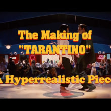 The Making of “Tarantino” – A Hyperrealistic Piece. Un proyecto de Artesanía, Moda, Pintura, Post-producción fotográfica		 y Vídeo de Carlos Christian Rivero - 06.05.2014