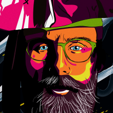  Pirata 4 ojos. Un proyecto de Ilustración tradicional e Ilustración vectorial de Pedro Luis Parreño García - 12.11.2017