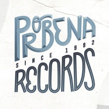 PROBENA RECORDS. Br, ing, Identit, T, and pograph project by Carlos Vidriales Sánchez - 11.13.2017