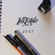 Inktober 2017. Ilustração tradicional, Eventos, Artes plásticas, e Caligrafia projeto de Dani Marco - 13.11.2017
