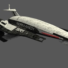 Normandy SR1 Mass Effect. Un proyecto de 3D y Diseño de automoción de Ramón Guerra Marcos - 13.11.2012