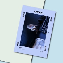 ONE DAY #003. Photograph, Art Direction, and Editorial Design project by VONDEE - 02.01.2017