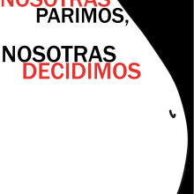 Cartel "Nosotras Decidimos". Design, Traditional illustration, and Vector Illustration project by Raquel Barrajón Engenios - 04.10.2014