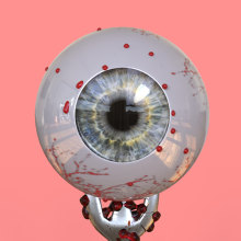 eye/ ojo. Un proyecto de 3D y Diseño gráfico de Marcos Rocke Vargas - 20.11.2017