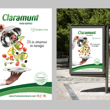 Restyling branding  Claramunt Food Services. Un proyecto de Fotografía, Dirección de arte, Br, ing e Identidad, Diseño gráfico y Redes Sociales de Montse Barcons - 22.11.2017