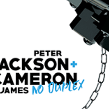 Peter Jackson + James Cameron [Cartel]. 3D, e Design gráfico projeto de Gabriel Cronauer - 15.09.2016