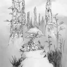 Ilustración-layout. Un projet de Illustration traditionnelle de Bloodencrow Van Drake - 29.07.2017