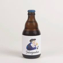 Garagantua (Cerveza artesanal). Un proyecto de Diseño, Ilustración tradicional, Packaging y Tipografía de Verónica Vázquez San Martín - 29.03.2016