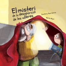 El Misteri de la desaparició de les ulleres. Traditional illustration, Editorial Design, and Education project by Marta Mayo Martín - 06.12.2016