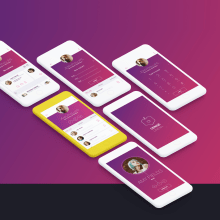 Cerise for Android: Linear concept. UX / UI & Interactive Design project by JuanManuel SB - 12.01.2017