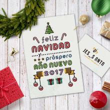 Felicitación Navidad 2016. Advertising, and Graphic Design project by Jesús Anta - 12.01.2016